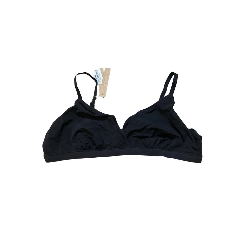 Skims Fits Everybody Crossover Bralette - Onyx - 3XL - NWT - Picture 3 of 5